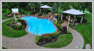 Custom Pools and Landscape by Black Ckeek Canyon